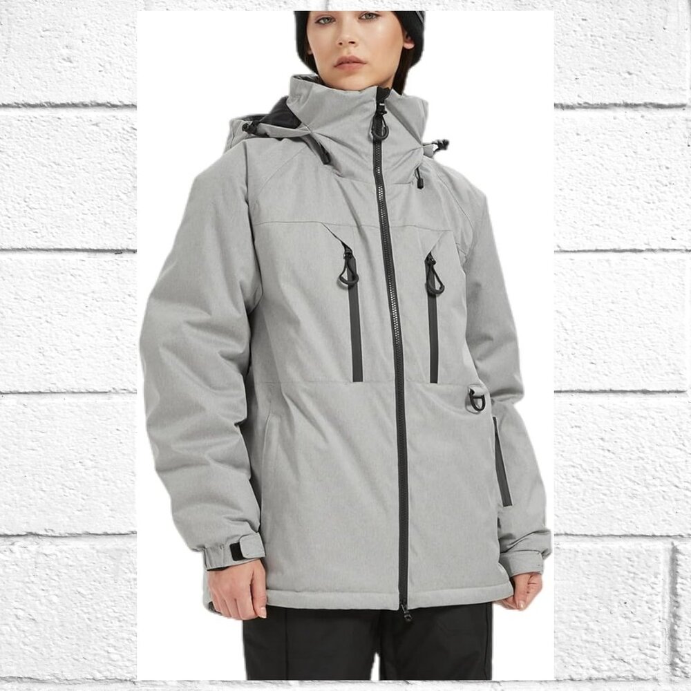 NWT! Blue Magic BGX Waterproof Outdoor Zipper Jacket Coat Parka w/Hood & Pockets